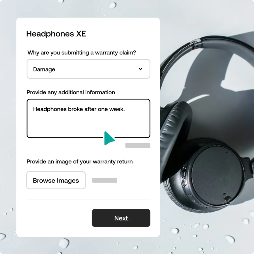 Warranty Returns Workflow Step 4